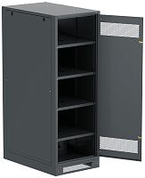 ITK LINEA B Шкаф (пустой) 1700х600х950мм металлическая дверь черный