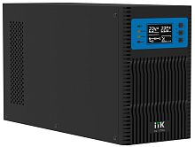 ITK ELECTRA OT ИБП Онлайн 1кВА/1кВт с однофазный с LCD дисплеем дисплеем 36VDC без АКБ с регулируемым зарядным устройством