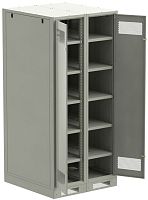 ITK LINEA B Шкаф (пустой) 2000х900х950мм двустворчатая металлическая дверь серый