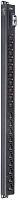 ITK BASE PDU вертикальный PV1101 24U 1 фаза 16А 10 розеток SCHUKO (немецкий стандарт) + 10 розеток C19 без кабеля с входным разъемом C20
